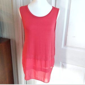 Michael Kors sleeveless tank top, Coral. Size Medium